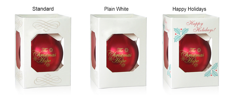 Acrylic Ornament Boxes
