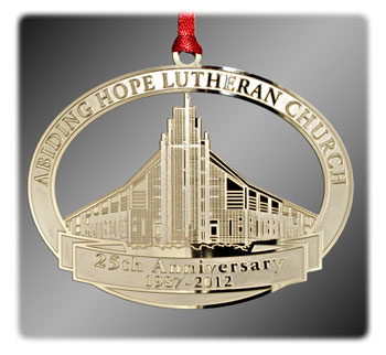 Custom Brass Church Ornament