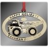 Custom Brass Logo Ornament