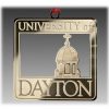 Custom Brass University Ornament