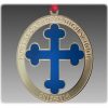 Custom Brass School Logo Ornament
