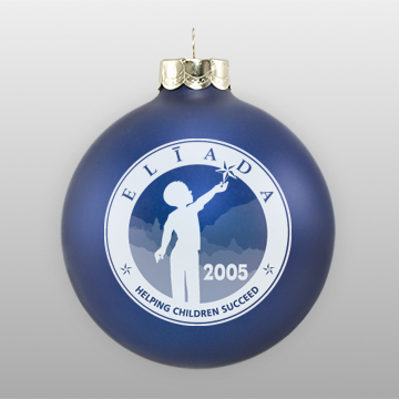 Custom Glass Fundraising Ornament