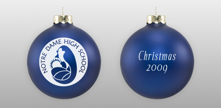 Personalized Custom School Ornament