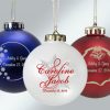 Personalized Wedding Favor Ornaments