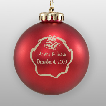 Personalized Wedding Favor Ornament